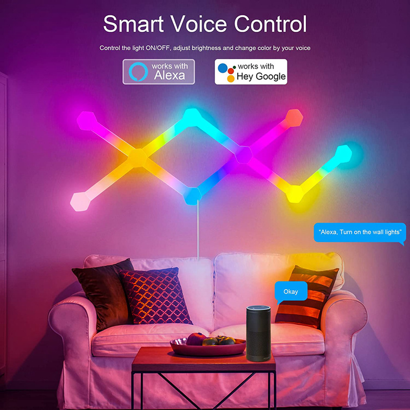 App Home Improvement - Luce LED a colori con costellazioni,