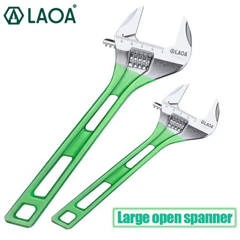 Pipe Wrench Adjustable - LAOA Chiave a Manico Corto Chiave