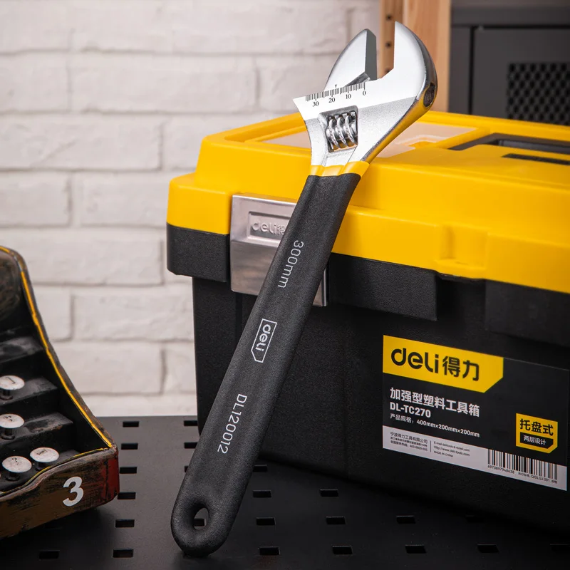 Pipe Wrench Adjustable - Deli Chiave regolabile Chiavi per biciclette