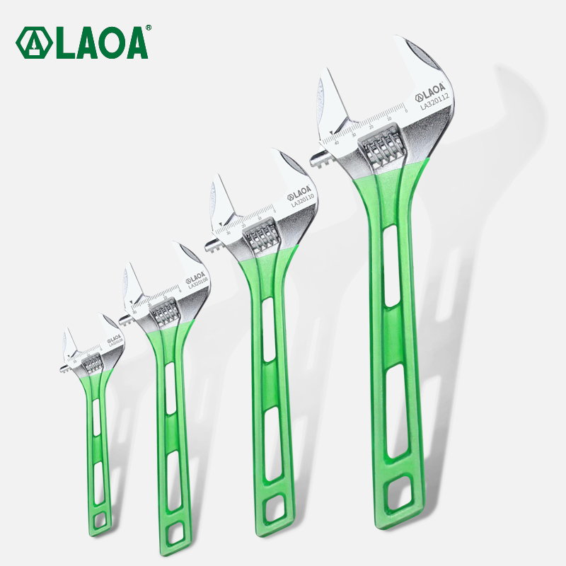 Pipe Wrench Adjustable - LAOA Chiave regolabile con apertura grande