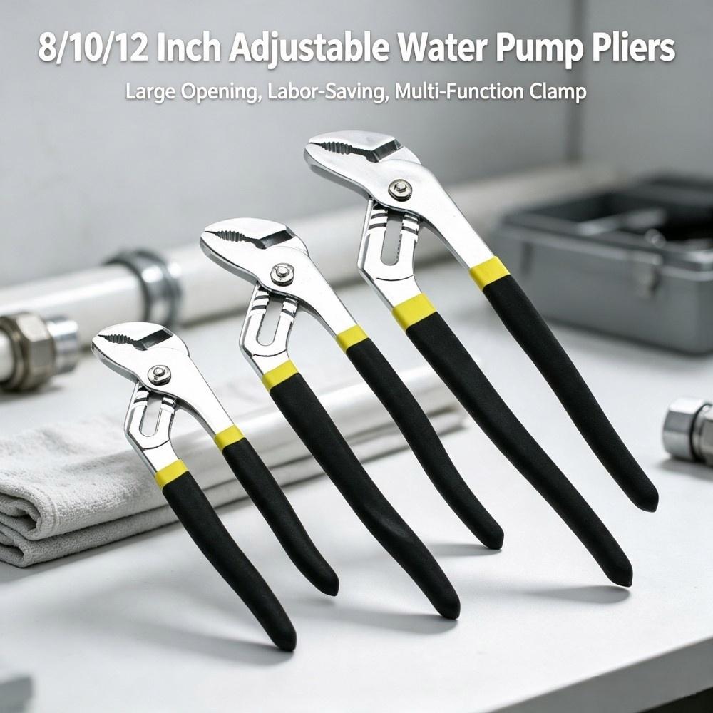 Pipe Wrench Adjustable - Pinze per Pompa dell'Acqua Regolabili e