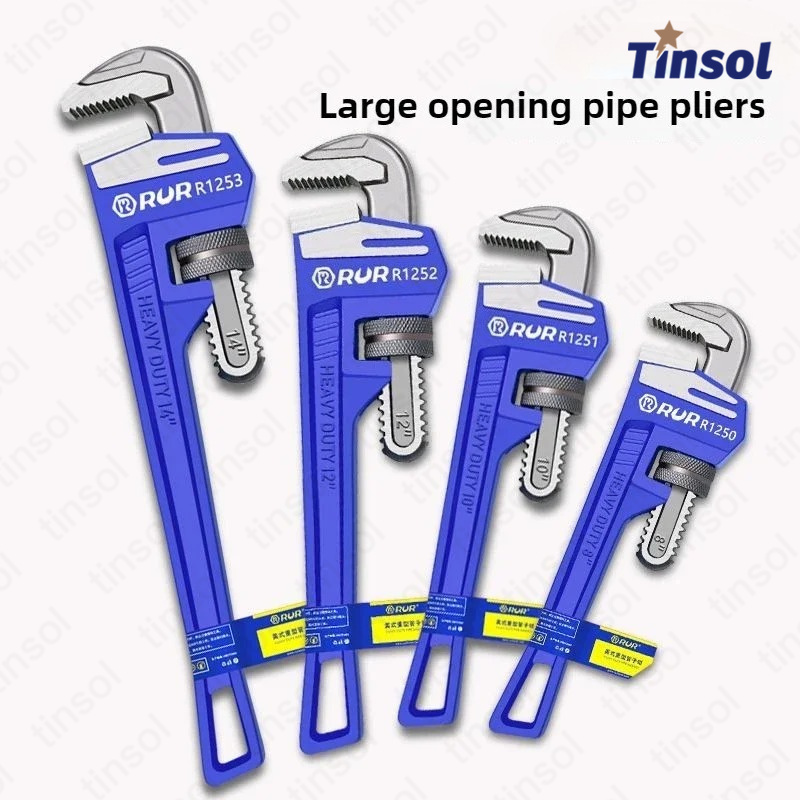 Pipe Wrench Adjustable - Chiave per tubi d'acqua dritta in
