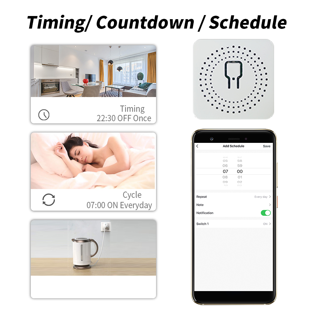SIXWGH Mini Interruttore WiFi  - App Home Improvement recensione e prezzo